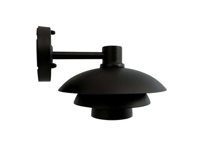 DybergLarsen - Morph Buiten Wandlamp Ø24 Zwart DybergLarsen - Morph Buiten Wandlamp Ø24 Zwart
