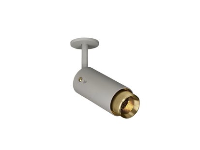 Buster Punch - Exhaust Linear Plafondlamp Stone/Brass Buster+Punch - Exhaust Linear Plafondlamp Stone/Brass
