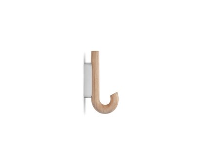 Gejst Home Accessories - Hook Kapstokhaak Mini Eik/Chroom GEJST Gejst Home Accessories - Hook Kapstokhaak Mini Eik/Chroom GEJST