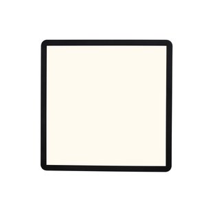 Nordlux Oja - badkamer plafondverlichting - 29,4 x 29,4 x 2,3 cm - 3 stappen Moodmaker SceneSelect functie - 14,5W LED incl. - IP54 - zwart