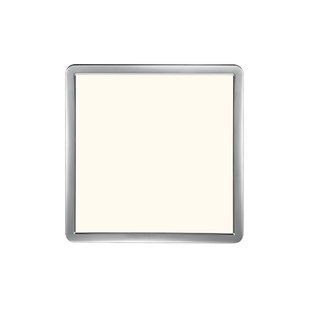 Nordlux Oja - badkamer plafondverlichting - 30 x 30 x 2,5 cm - 3 stappen Moodmaker SceneSelect functie - 14,5W LED incl. - IP54 - chroom/wit