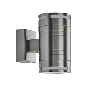 Searchlight Bodmin - buiten wandverlichting - 6 x 17,6 cm - IP44 - roestvrij staal