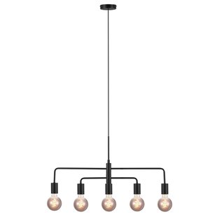 Nordlux Gloom - hanglamp - 74 x 4,3 x 238,5 cm - zwart