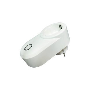 Nordlux Smart Plug - slimme verlichting - 10 x 5,2 x 7,2 cm - wit - 2-pins aarde-aansluitingen (Belgische versie)
