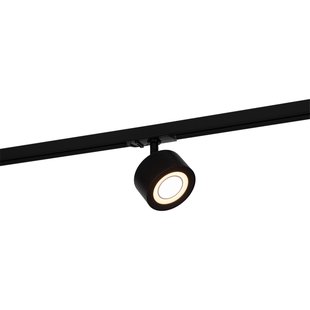 Nordlux Link Clyde - spot op rail - Ø 8,5 x 10,5 cm - 3 stappen dimmer - 4W LED incl. - 2700K - zwart