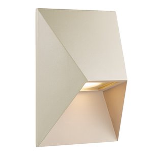 Nordlux Pontio - buiten wandverlichting - 15 x 9 x 19 cm - IP54 - beige