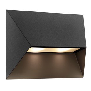 Nordlux Pontio - buiten wandverlichting - 27 x 9 x 19 cm - IP54 - zwart