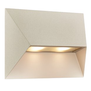 Nordlux Pontio - buiten wandverlichting - 27 x 9 x 19 cm - IP54 - beige