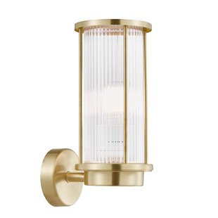 Nordlux Linton - buiten wandlamp - 9,5 x 13 x 29,8 cm - IP54 - messing