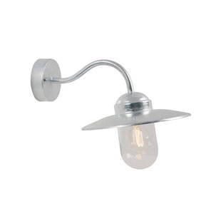 Nordlux Luxembourg - buiten wandverlichting - 26 x 27 cm - IP54 - gegalvaniseerd staal