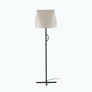 Faro Luang - staanlamp - 42 x 30 x 153 cm - beige/zwart