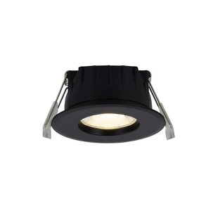 Nordlux Rosalee - inbouwspot - Ø 86 mm, inbouwmaat Ø 68 mm - 7W LED incl. - dim to warm - IP65 - zwart