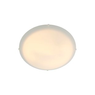 Nordlux Standard - plafondlamp - Ø 37,8 x 9,9 cm - wit