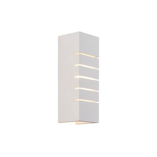 Nordlux Lancio - wandlamp - 7,5 x 7,5 x 21,5 cm - wit