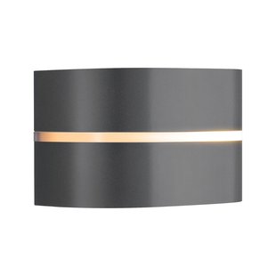 Nordlux Sibelis - buiten wandverlichting - 19,5 x 11,5 x 12 cm - IP54 - antraciet