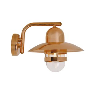 Nordlux Nibe - buiten wandverlichting - 27,5 x 24 cm - IP54 - koper