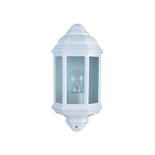 Searchlight Bath - buiten wandverlichting - 17 x 36 cm - IP44 - wit
