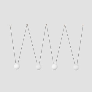 Faro Mine - hanglamp 4L - mat wit - kunststof