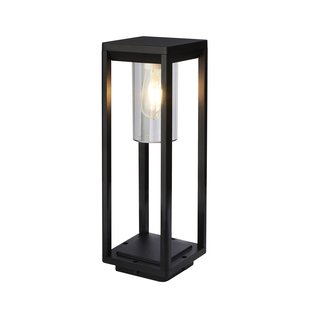 Searchlight Perth - tuinpaal - 15 x 15 x 45 cm - IP44 - zwart