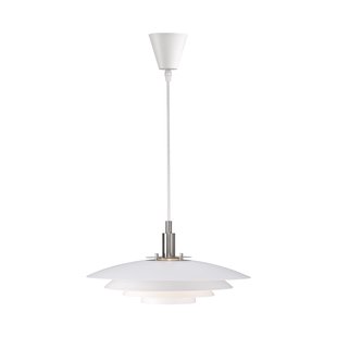 Nordlux Bretagne - hanglamp - Ø 38 x 217 cm - wit