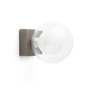 Faro Perla - plafond/wandverlichting - 11,5 x 15,5 x 11,5 cm - IP44 - brons