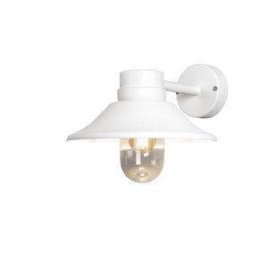 Konstsmide Vega - buiten wandlamp - 29 x 36 x 26,5 cm - IP54 - wit