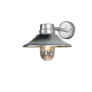 Konstsmide Vega - buiten wandlamp - 29 x 36 x 26,5 cm - IP54 - gegalvaniseerd staal