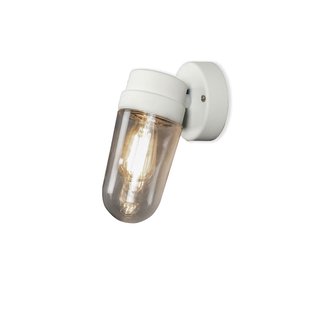 Konstsmide Vega - buiten wandlamp - 11,5 x 18,5 x 24,5 cm - IP54 - wit