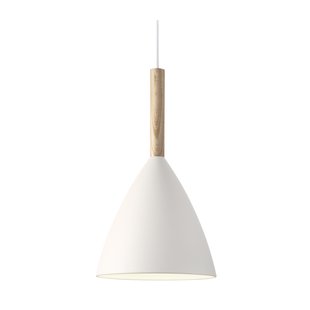 Design for the People Pure 20 - hanglamp - Ø 20 x 344 cm - wit en bruin