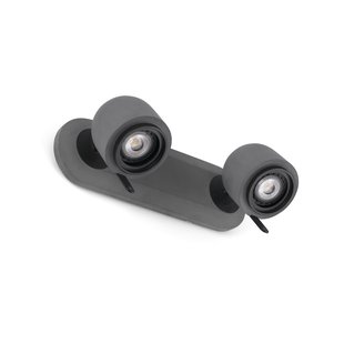 Faro Stone - opbouwspot 2L - 28 x 13 x 13,5 cm - grijs