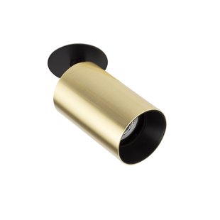 Faro Stan - inbouwspot 1L - Ø 6 x 13,7 cm - satijn goud