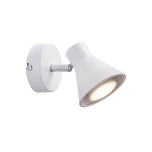 Nordlux Eik 9 - wandspot met schakelaar - 8,6 x 11 cm - wit