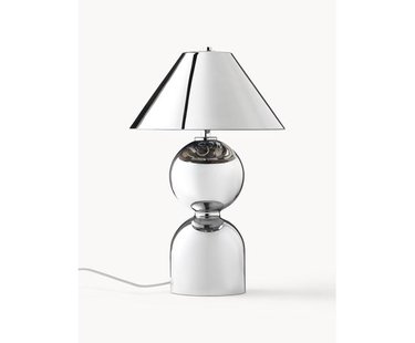 Tafellamp Danielle van gespiegeld glas