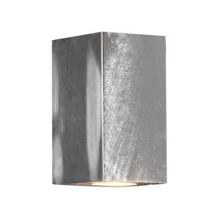 Nordlux Canto Maxi Kubi 2 - buiten wandverlichting - 8,5 x 16 cm - IP44 - gegalvaniseerd staal