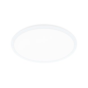 Nordlux Oja - plafondverlichting - Ø 60 x 3,2 cm - 3 stappen Moodmaker functie (2700K) - 38W LED incl. - wit