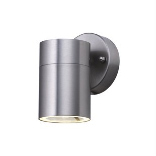 Searchlight Chard - buiten wandverlichting - 6 x 11,6 cm - IP44 - roestvrij staal