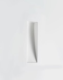 Nova Luce Cirocco - inbouw wandverlichting - 24 x 11 cm - wit gips