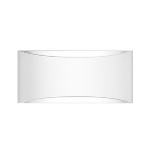 Nova Luce Otello - wandverlichting - 30 x 9,5 x 14 cm - wit gips