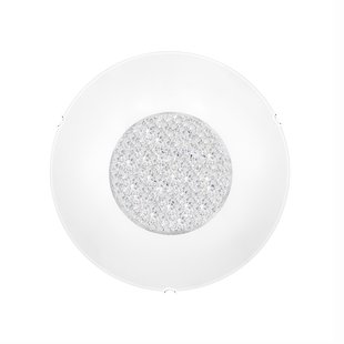 Nova Luce Era - plafondverlichting - Ø 40 x 9 cm - wit