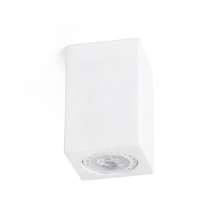 Faro Sven - plafondverlichting - 7 x 7 x 11 - mat wit