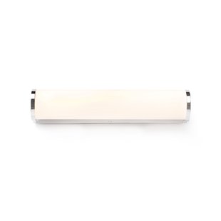Faro Danubio - wandverlichting - 39,5 x 8 x 9 cm - 12W LED incl. - IP44 - glanzend chroom