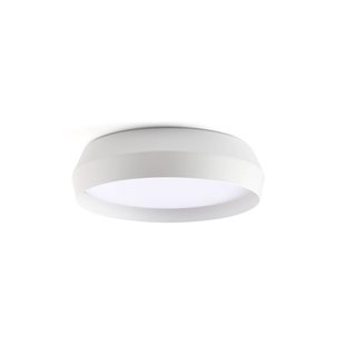 Faro Shoku - plafondlamp - Ø 35 x 9,3 cm - 24W dimbare LED incl. - wit