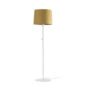 Faro Samba - staanlamp - 154 cm - geel en wit