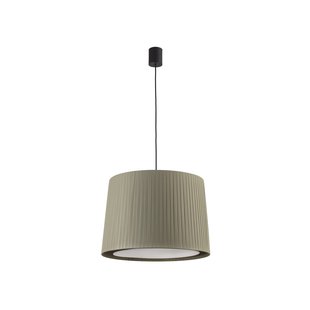 Faro Samba - hanglamp - Ø 40 x 30 cm - zwart en groen