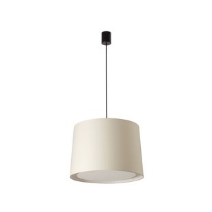 Faro Conga - hanglamp - Ø 40 x 30 cm - beige en zwart