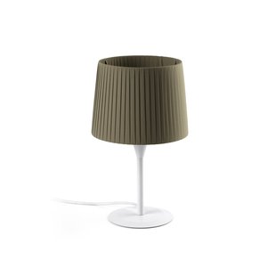 Faro Samba - tafellamp - Ø 21,5 x 44,5 cm - groen en wit