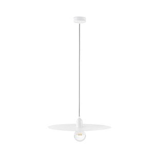 Faro Plat - hanglamp - Ø 50 cm - mat wit
