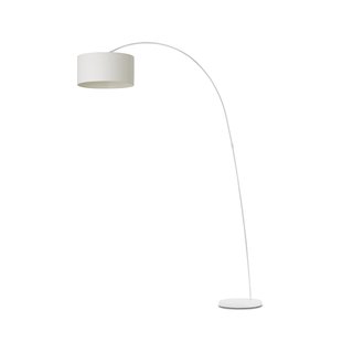 Faro Papua - staanlamp - 200 cm - mat wit