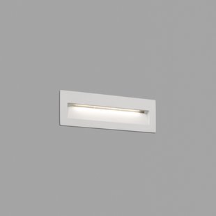 Faro Nat - inbouw wandverlichting - 22,5 x 7,3 x 7,5 cm - 8W LED incl. - IP65 - mat wit