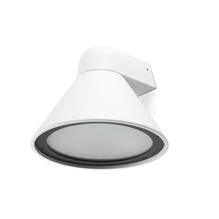Faro Pals - wandverlichting - 25 x 10 x 26 cm - IP65 - mat wit